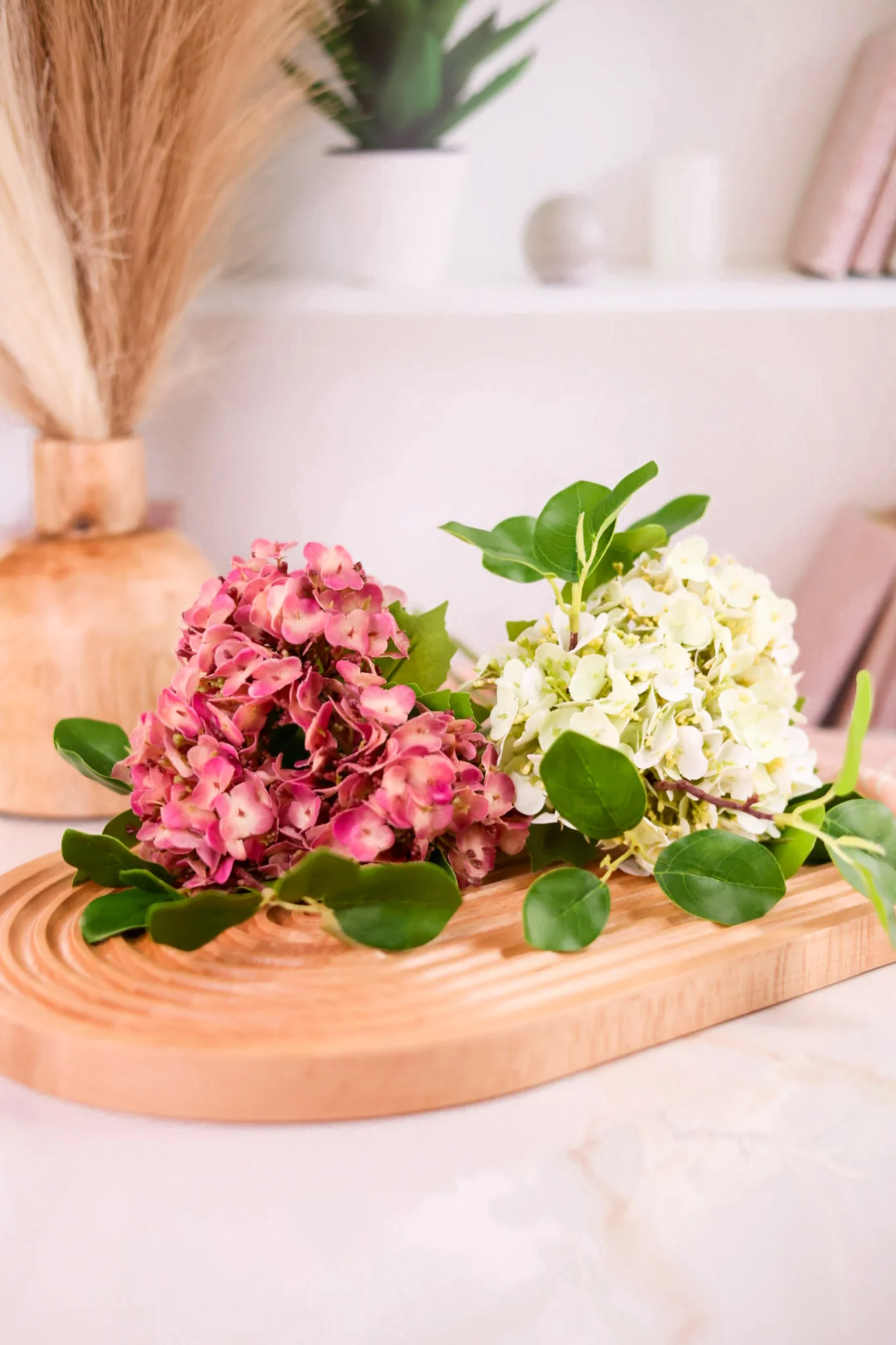 12" Real Touch Hydrangea Bundle (2 Colors) FINAL SALE - Image 5