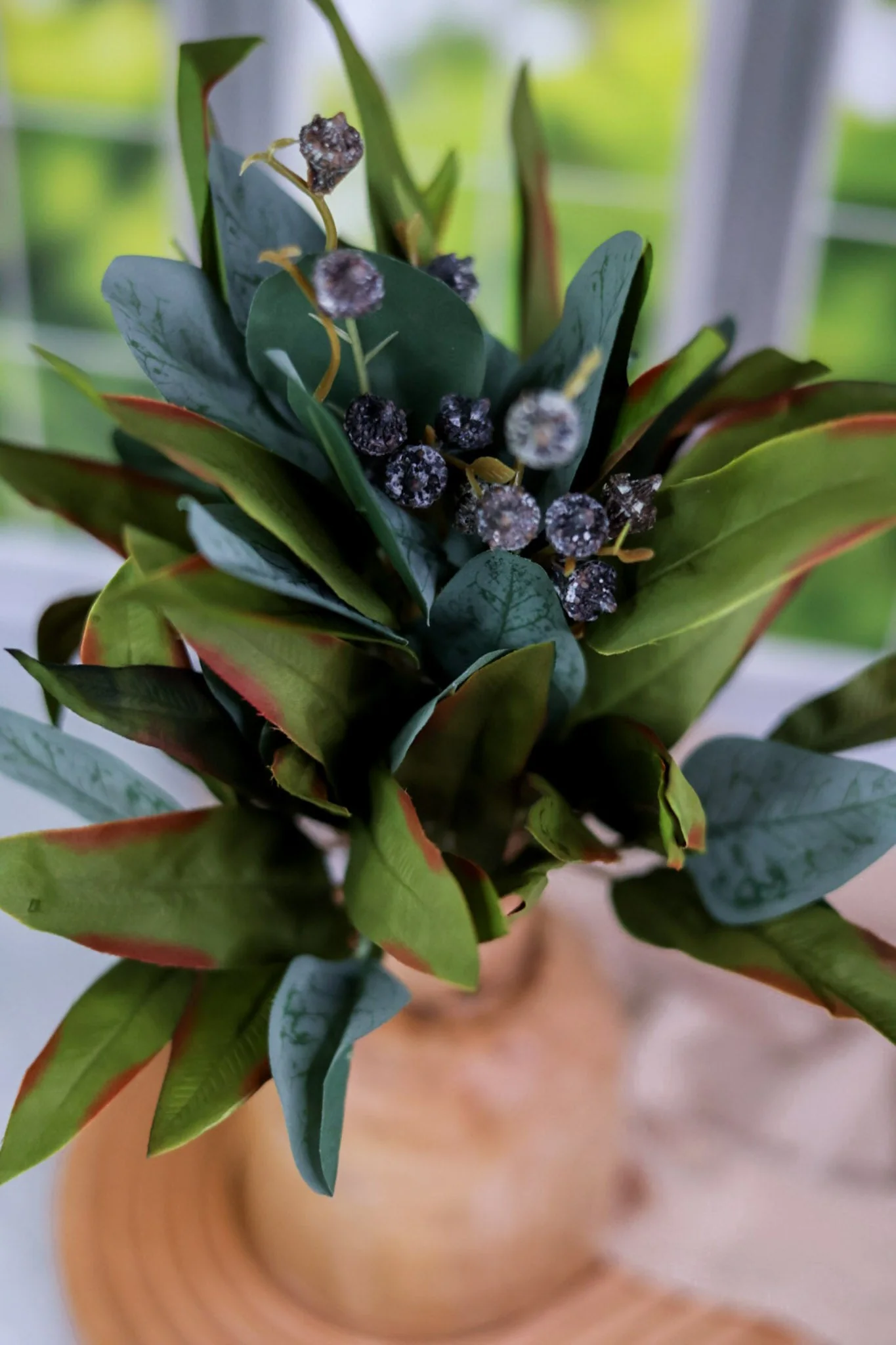 15.75" Lush Foliage Bunch FINAL SALE - Image 4