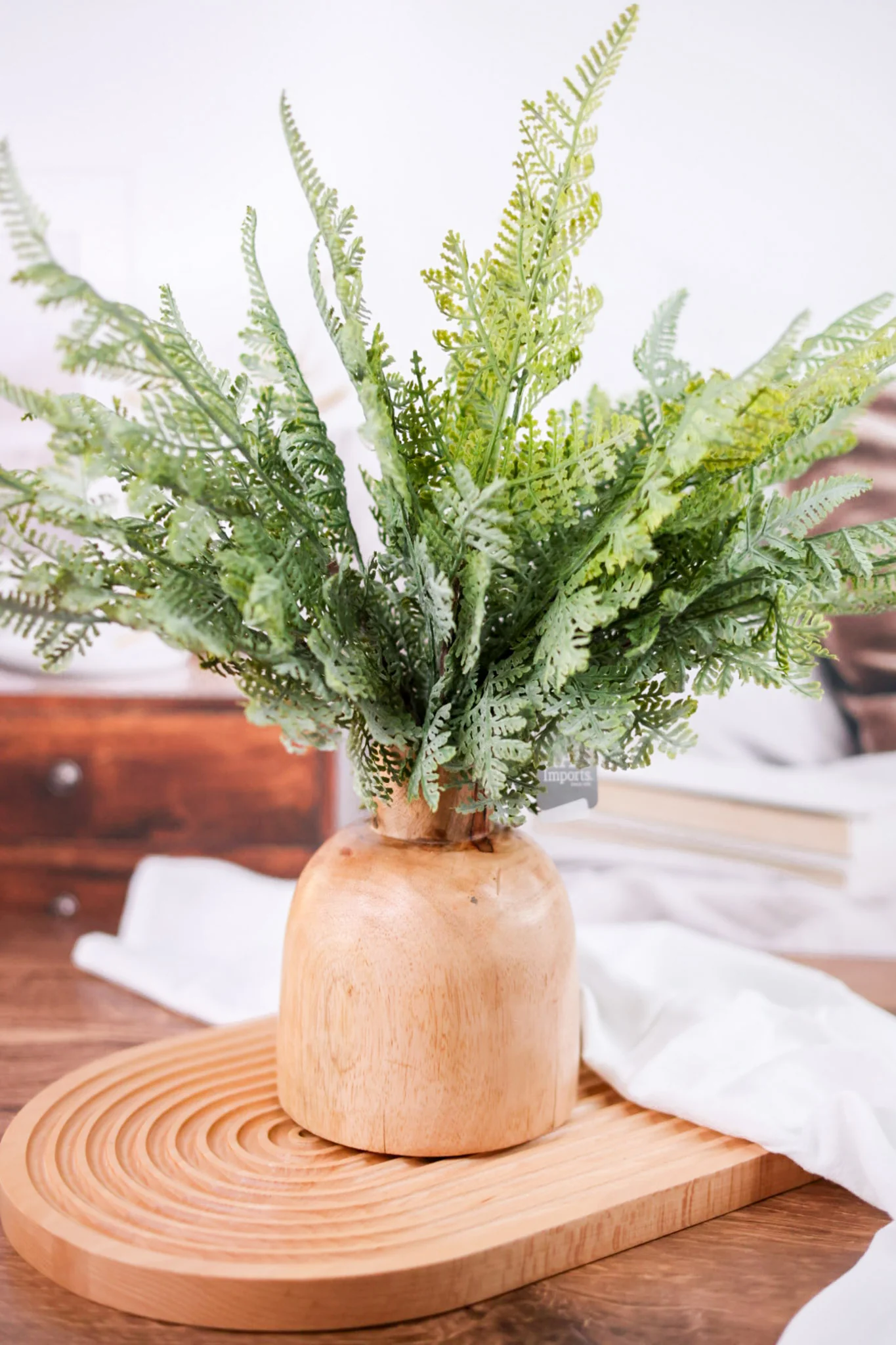 16" Faux Fern Bush Pick (3 Styles) FINAL SALE - Image 4