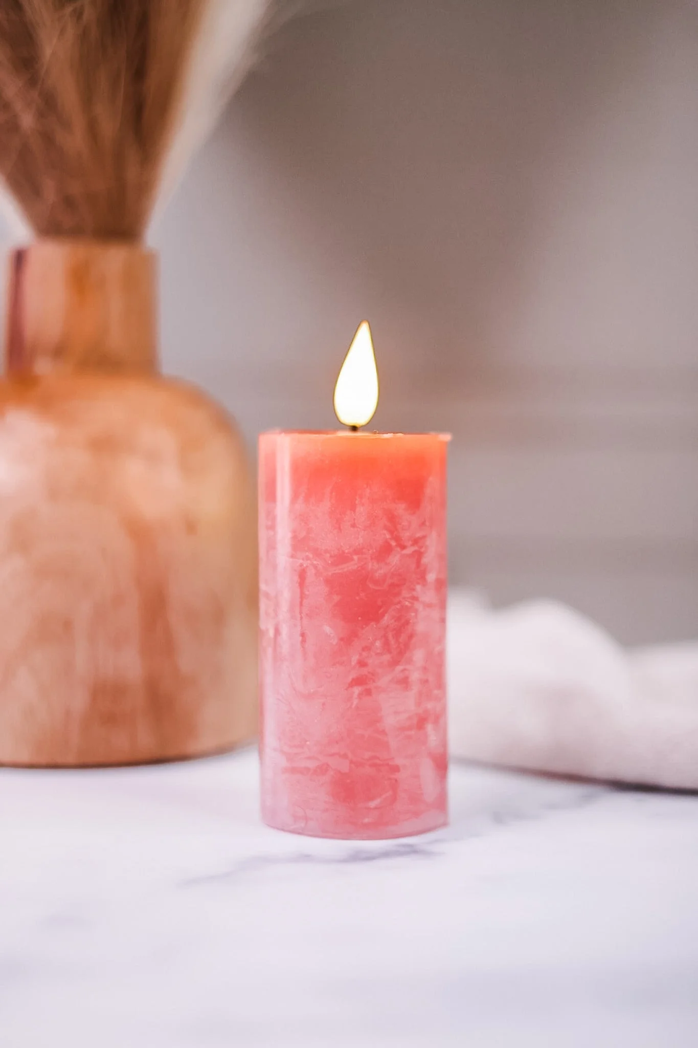 4" Pink LED Votive Candle FINAL SALE - Image 7