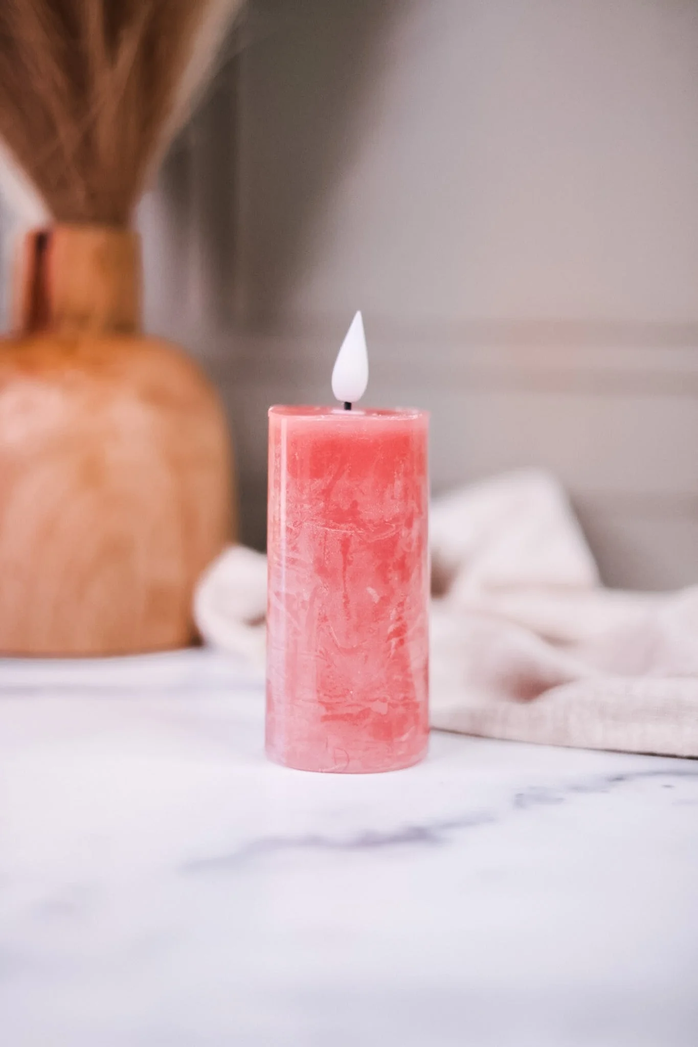 4" Pink LED Votive Candle FINAL SALE - Image 8