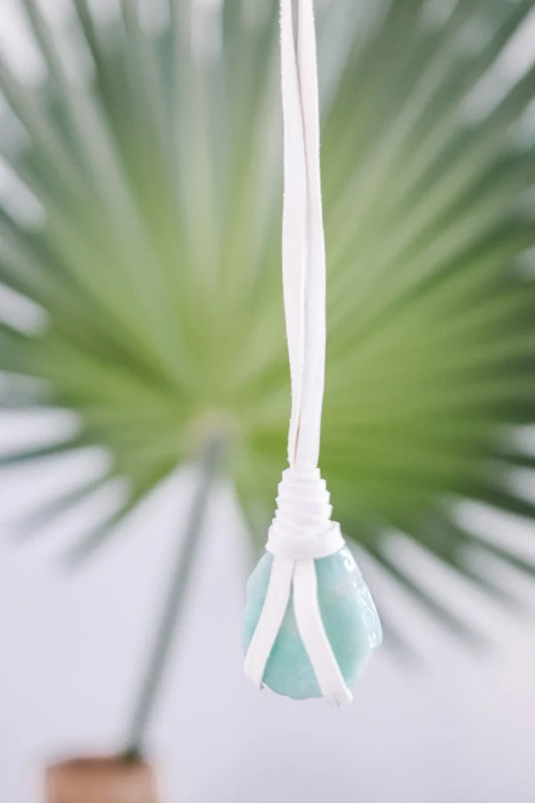 Amazonite Stone Necklace FINAL SALE - Image 3