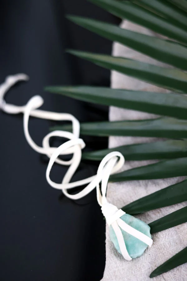Amazonite Stone Necklace FINAL SALE - Image 4