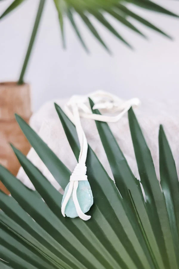 Amazonite Stone Necklace FINAL SALE - Image 5