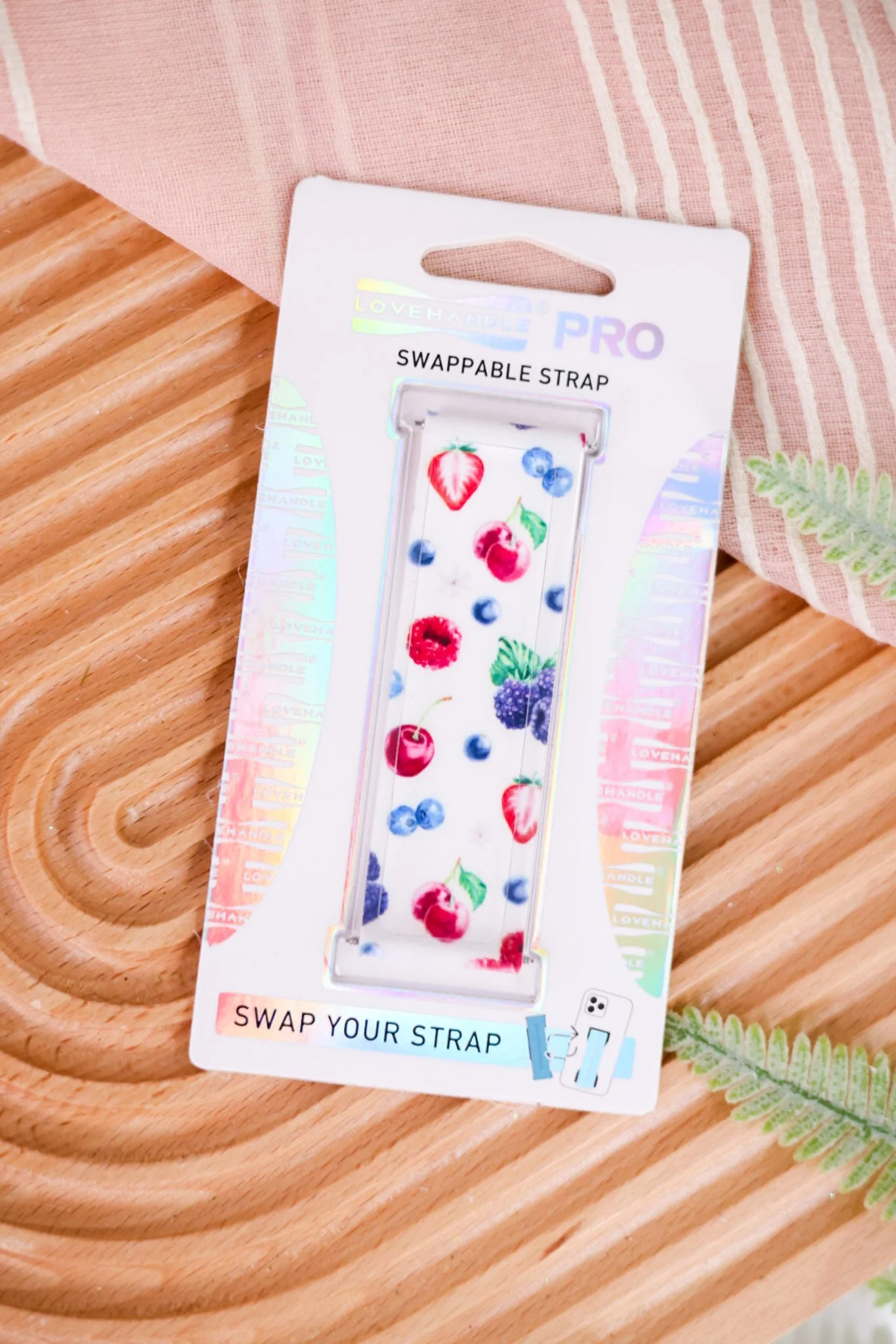 Berries n Cream Lovehandle Pro Swappable Strap FINAL SALE - Image 3
