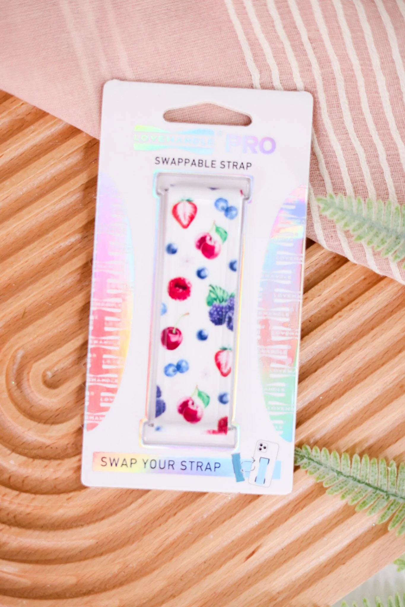 Berries n Cream Lovehandle Pro Swappable Strap FINAL SALE - Image 4