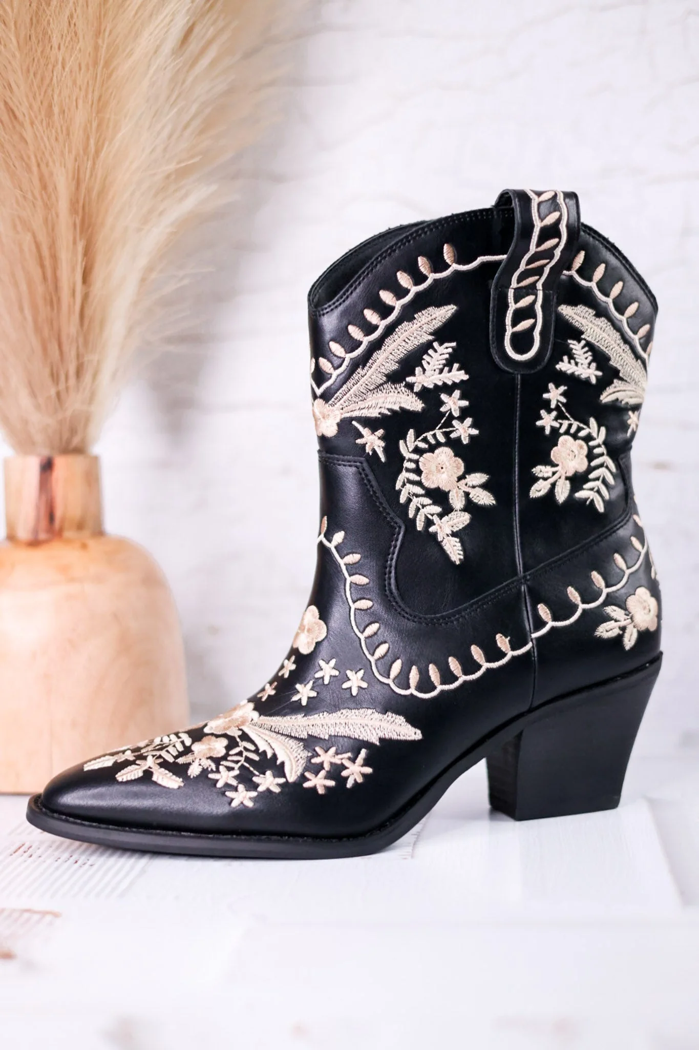 Black Let's Go Girls Boots FINAL SALE - Image 3
