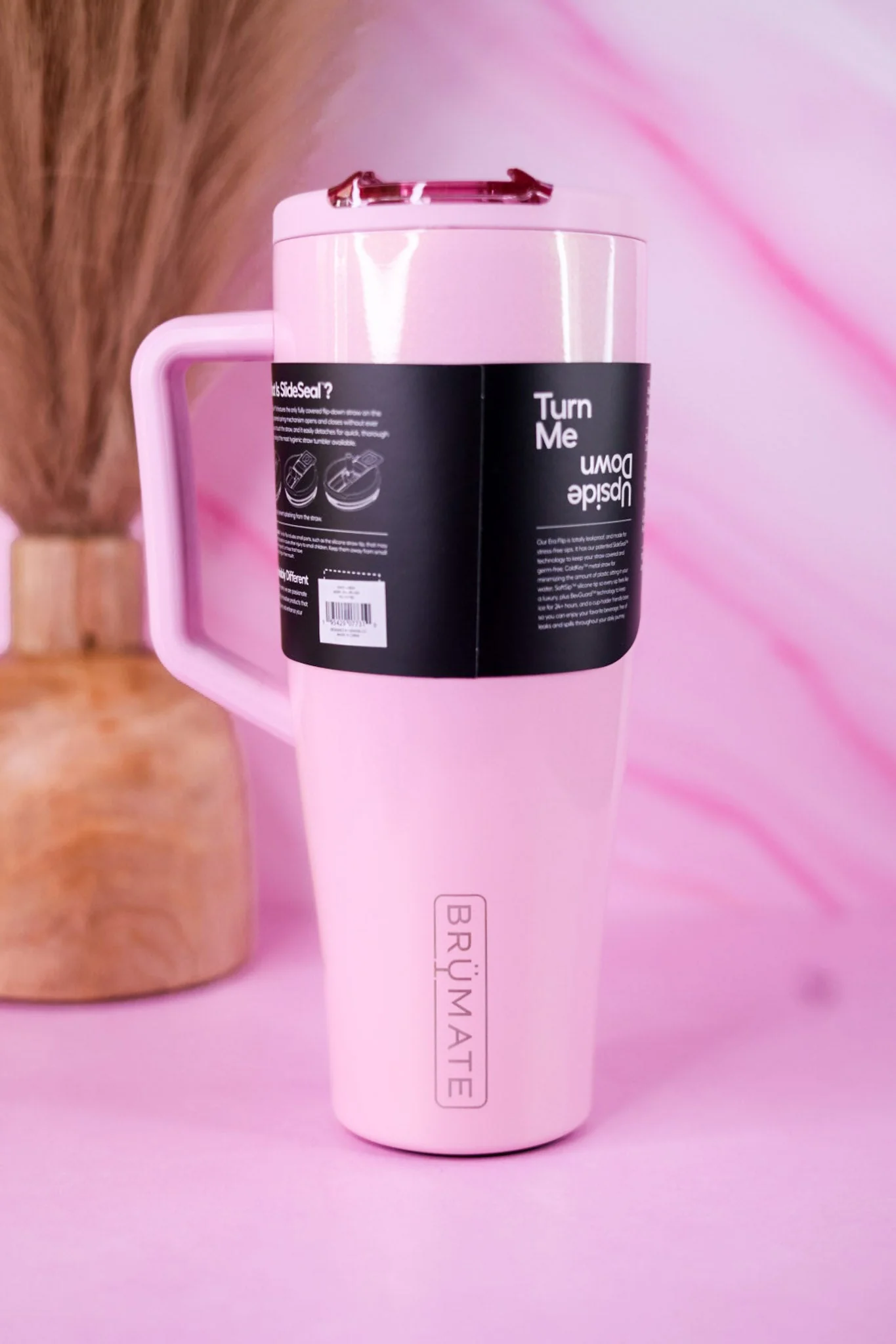 Brumate Petal Pink 40oz Era Flip Tumbler - Image 8