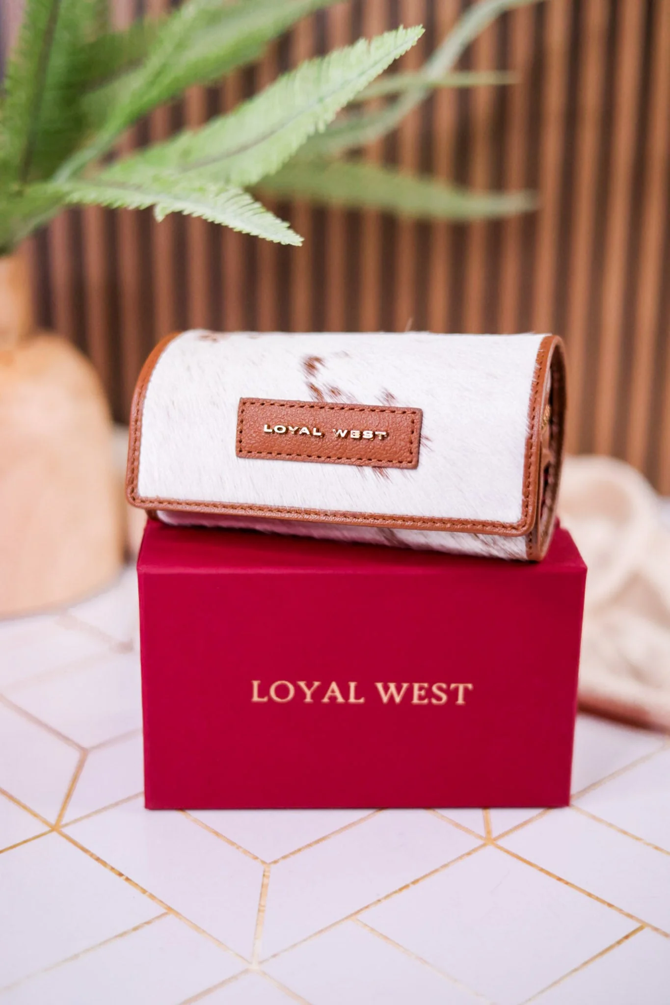 Canyon Jewelry Case in Hair-On Leather - Image 6