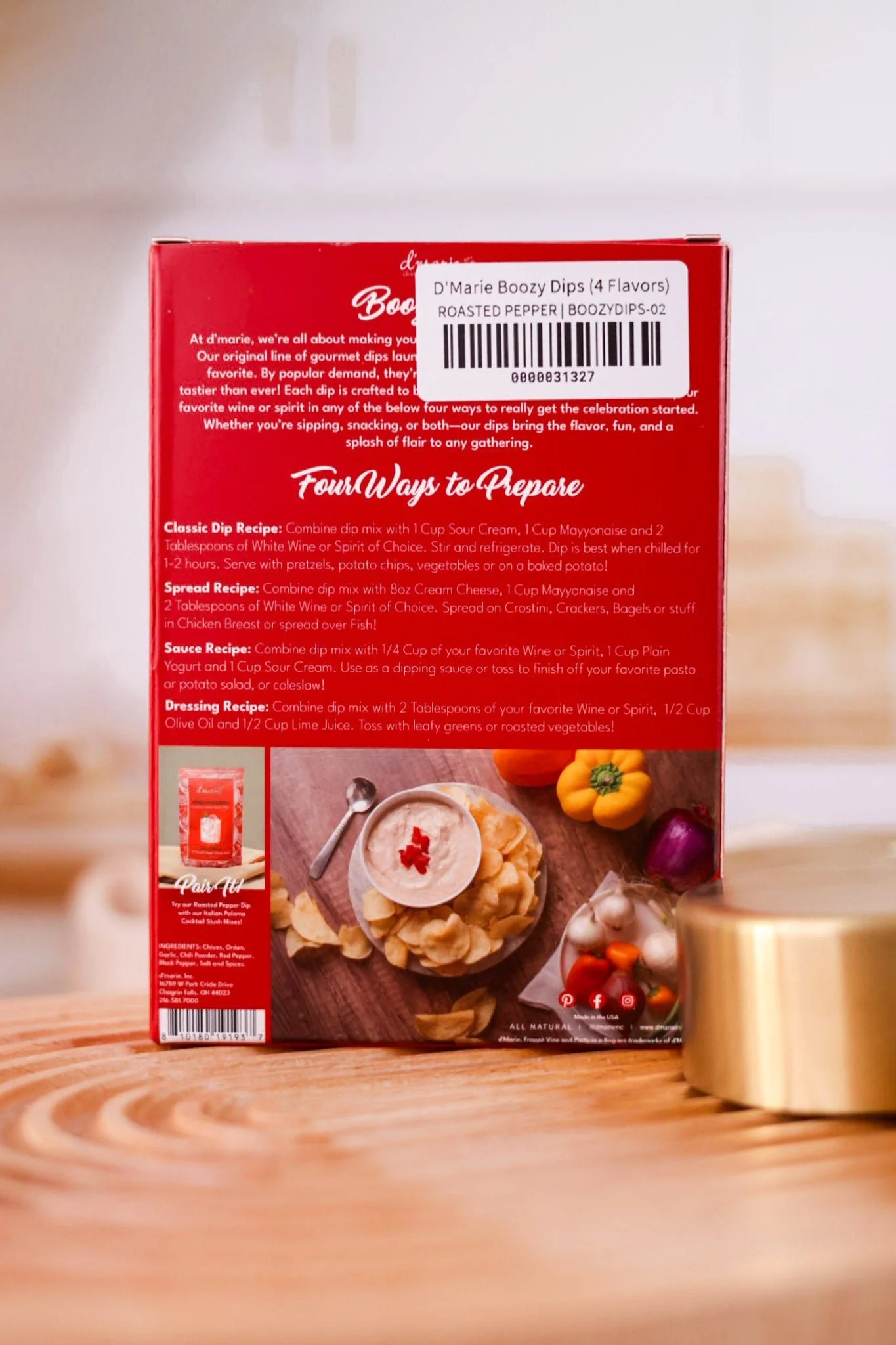 D'Marie Boozy Dips (4 Flavors) - Image 3