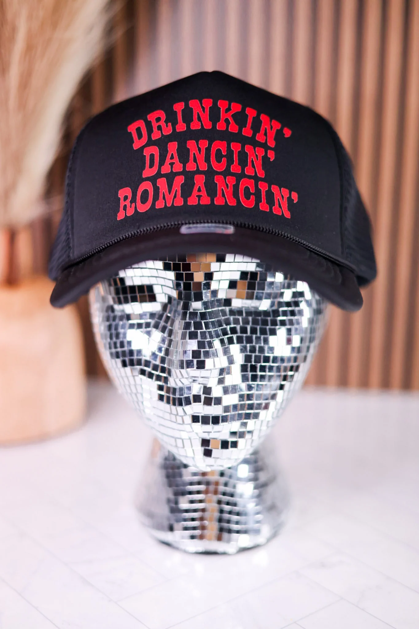 Drinkin' Dancin' Romancin' Foam Front Trucker Hat - Image 6