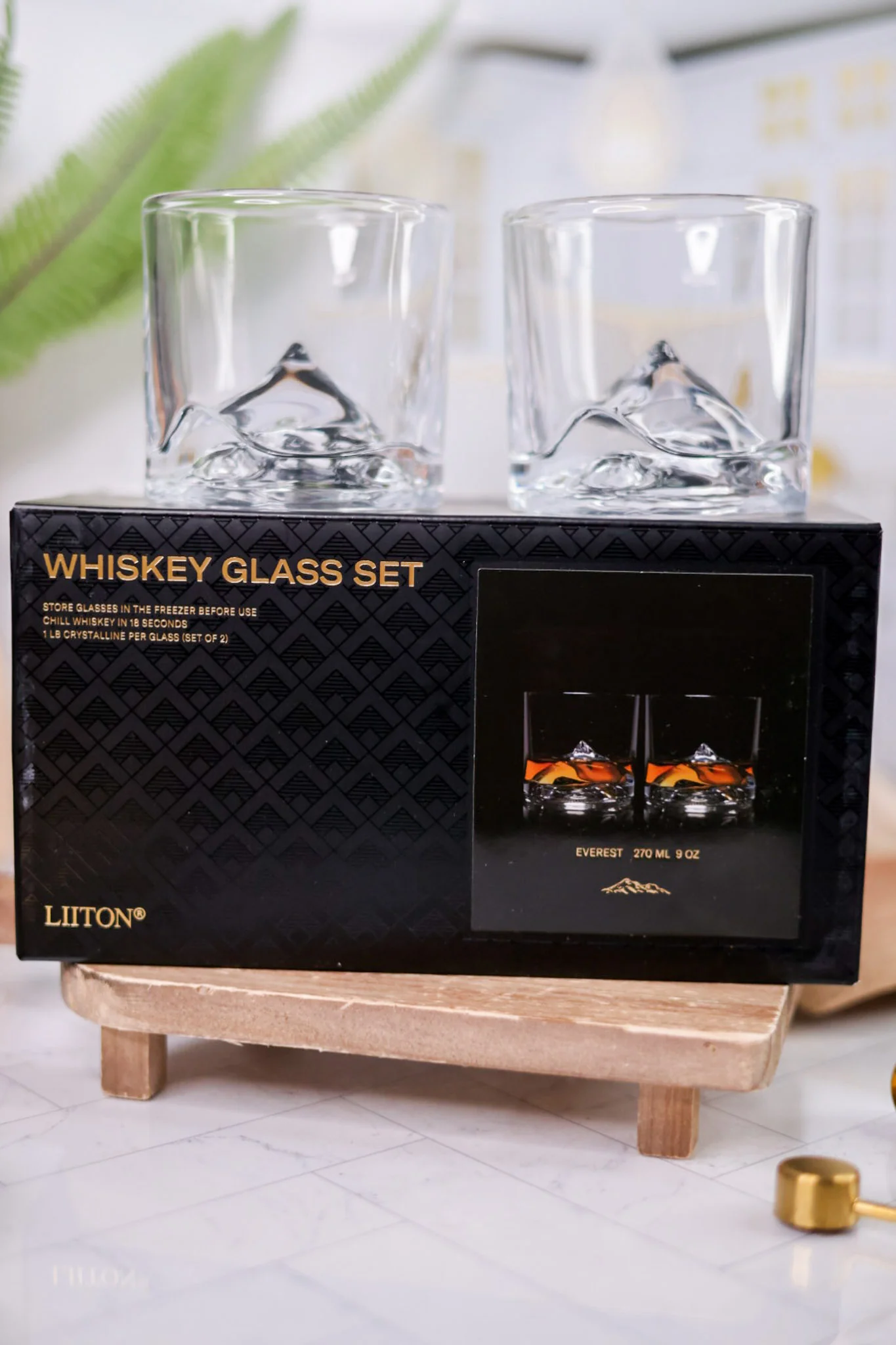 Everest Mountain Whiskey Glasses (Set Of Two) FINAL SALE - Image 7