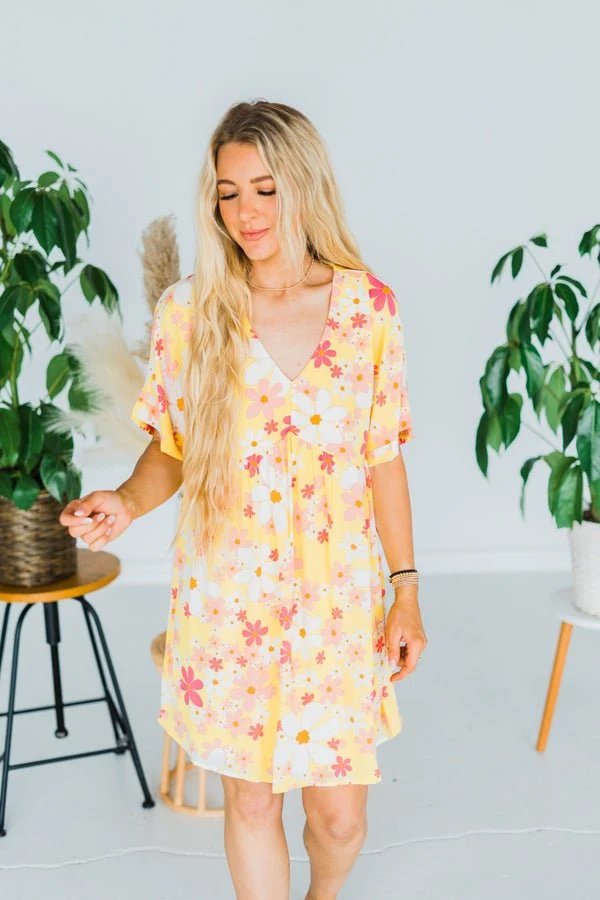 Floral Print Babydoll Dress FINAL SALE - Image 15