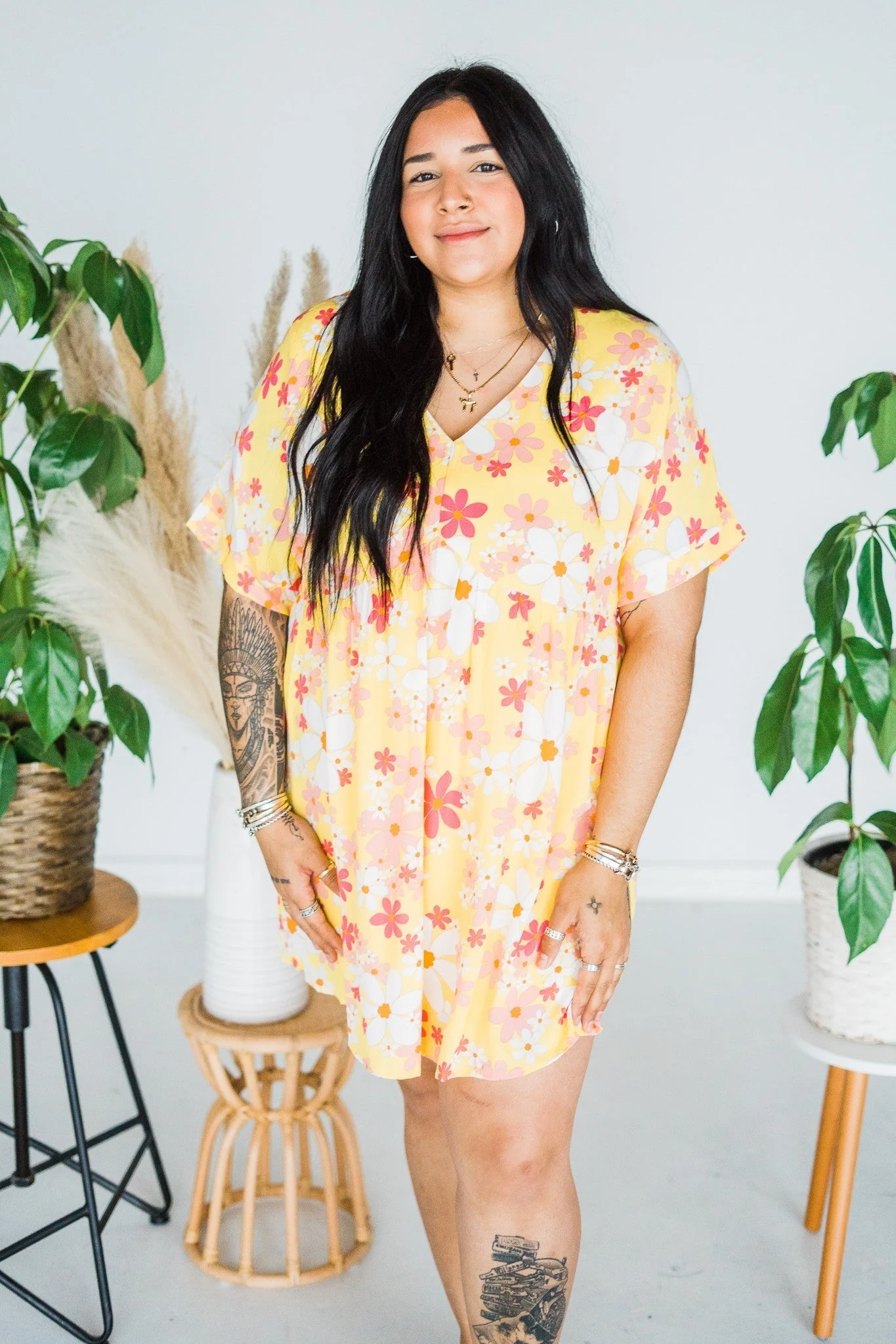 Floral Print Babydoll Dress FINAL SALE - Image 9