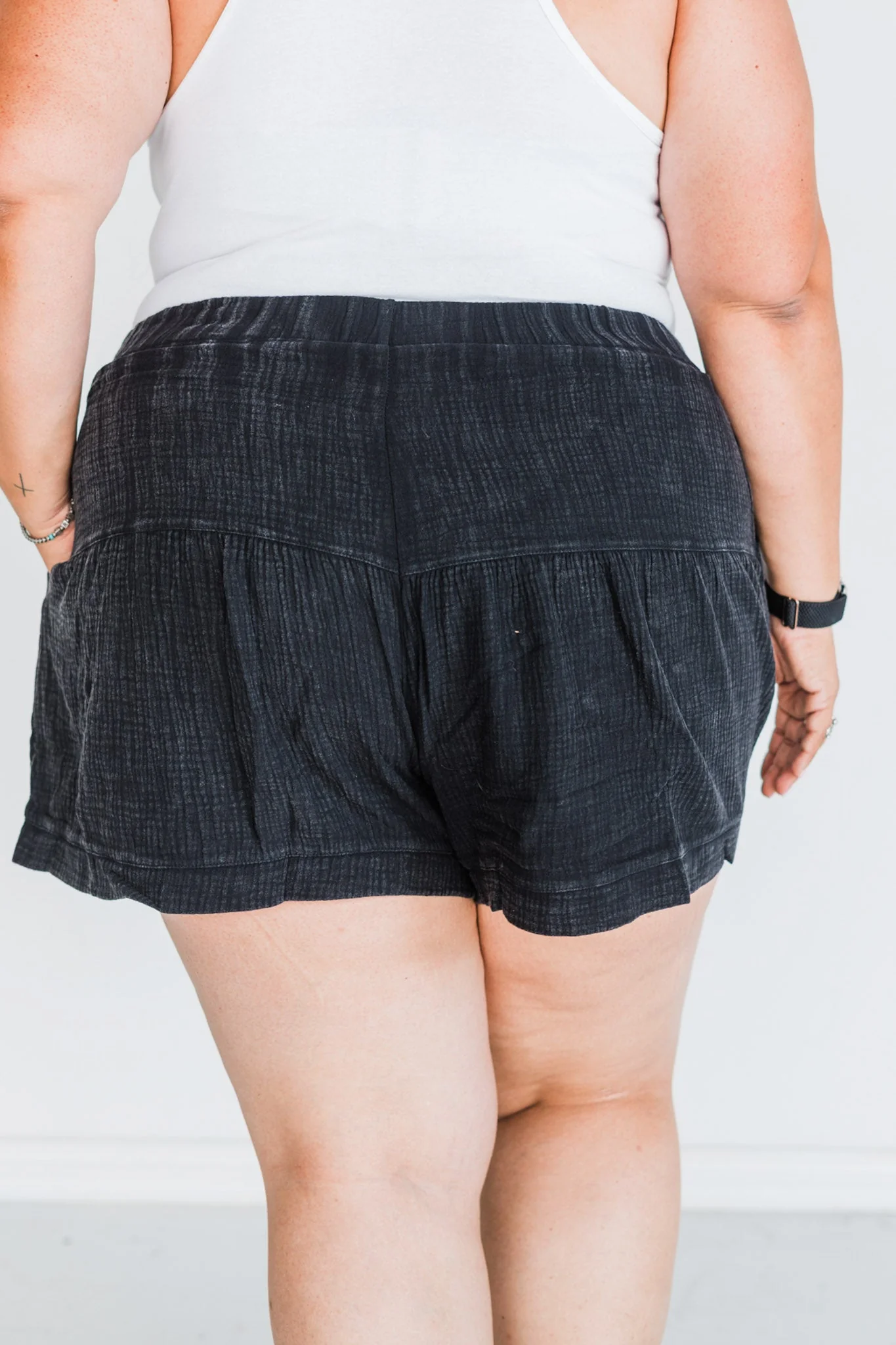 Flowy Western Chic "Range Riders" Black Shorts FINAL SALE - Image 20