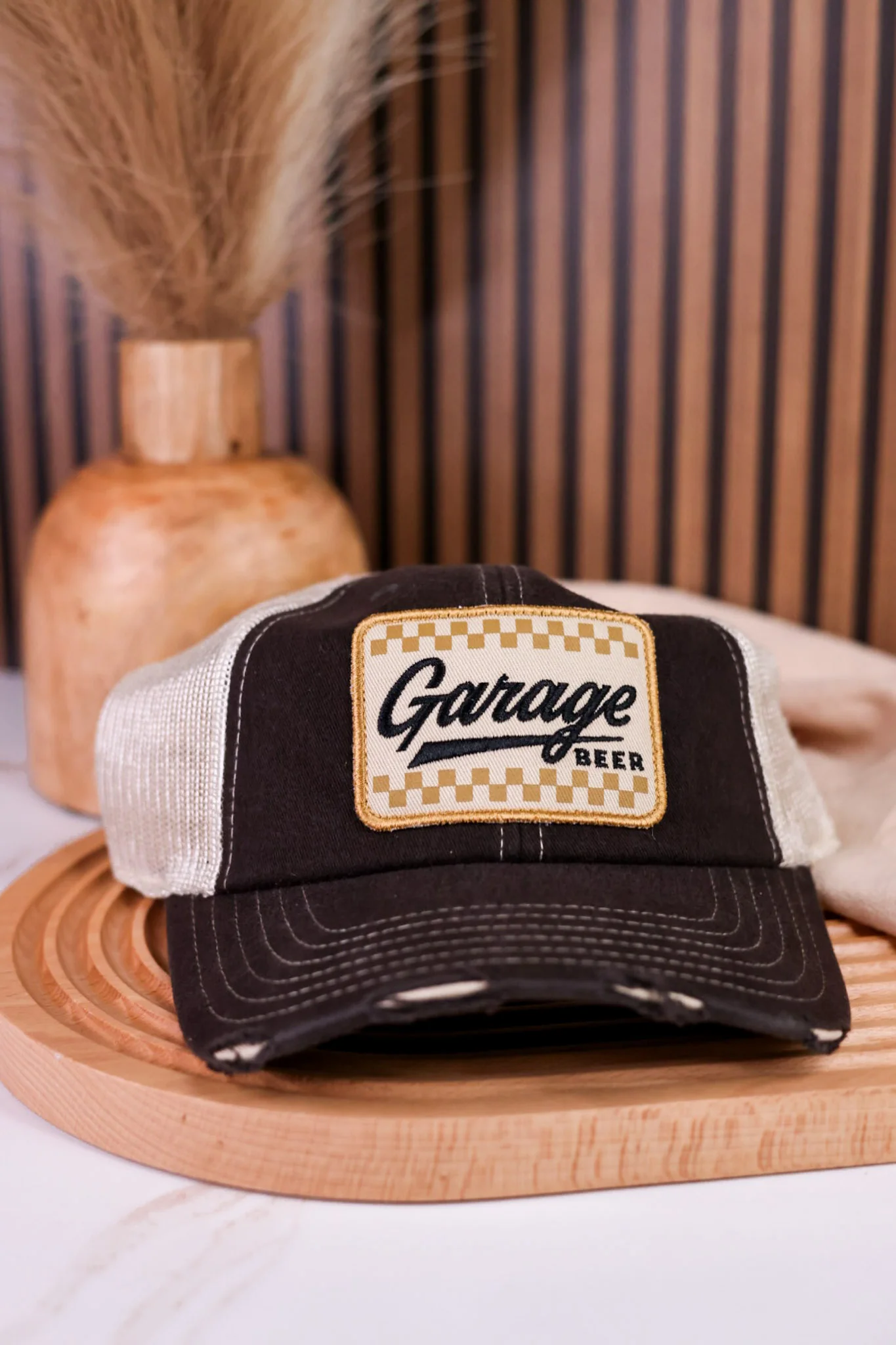 Garage Beer Trucker Hat FINAL SALE