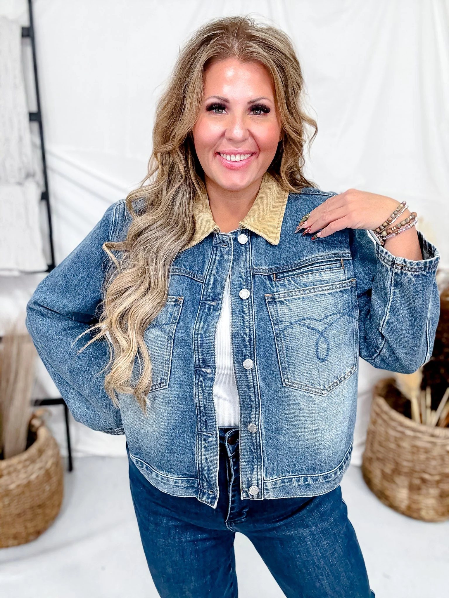 Judy Blue Long Sleeve Rigid Magic Barn Jacket FINAL SALE - Image 3
