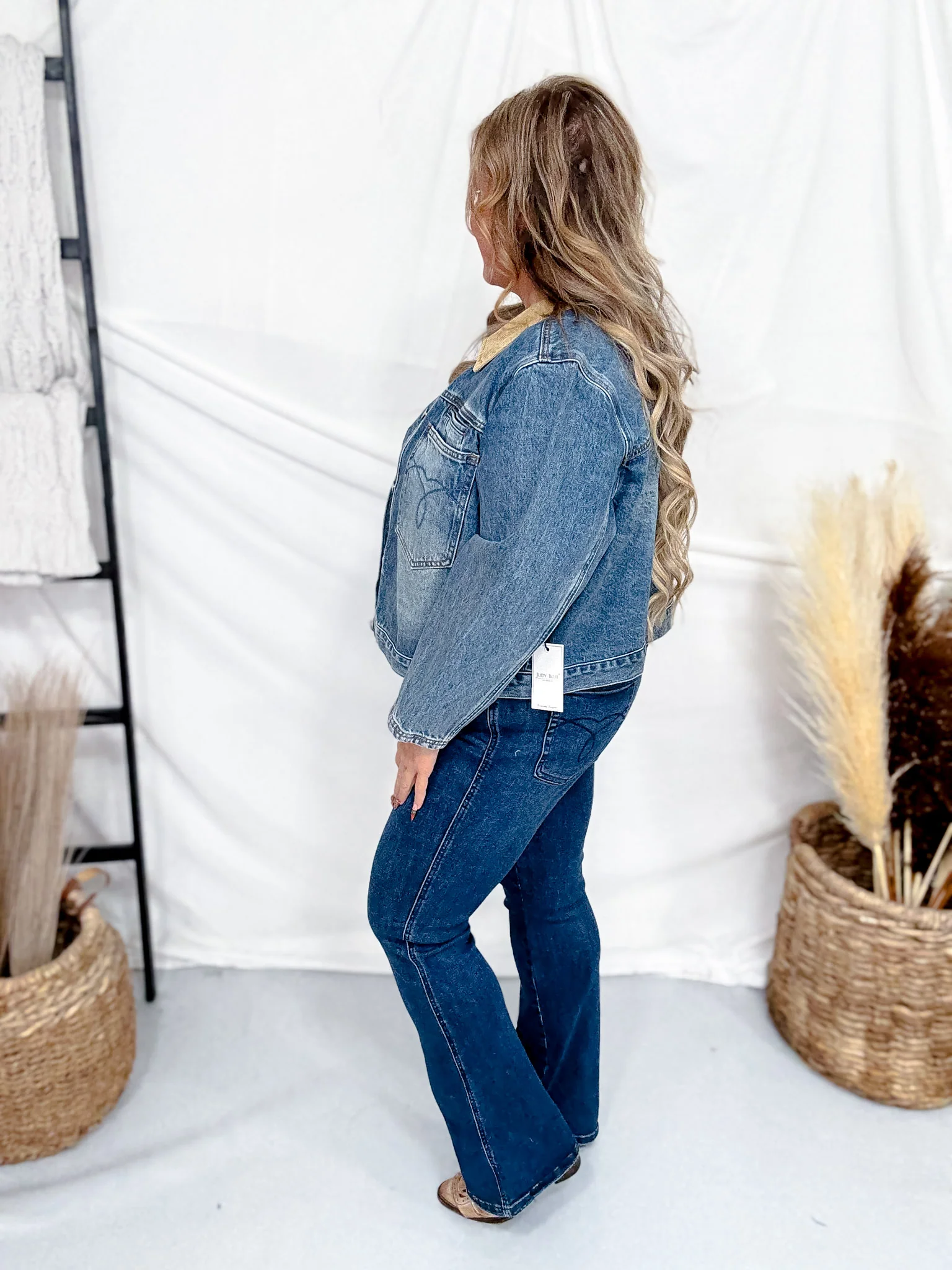 Judy Blue Long Sleeve Rigid Magic Barn Jacket FINAL SALE - Image 5