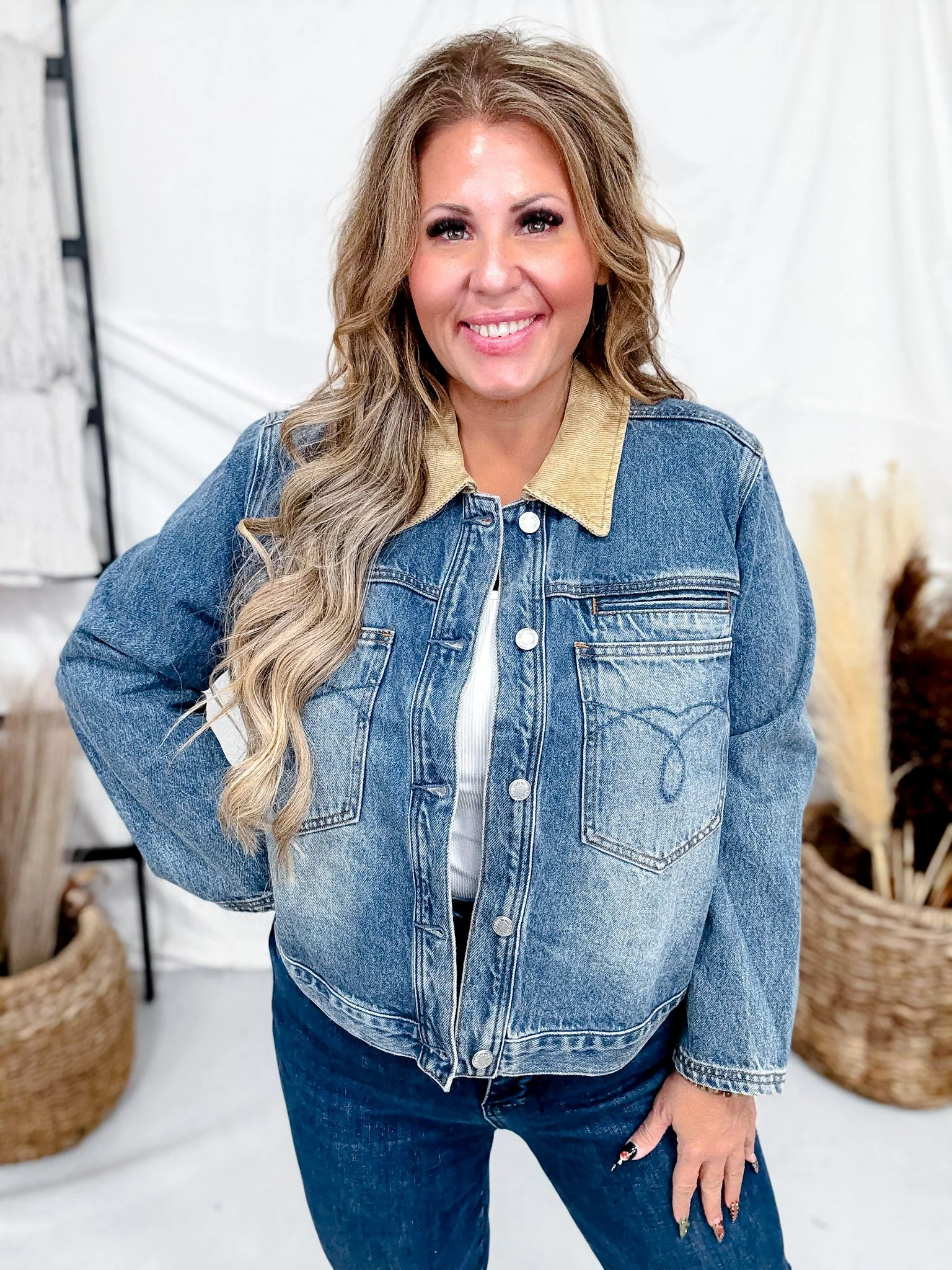 Judy Blue Long Sleeve Rigid Magic Barn Jacket FINAL SALE - Image 7