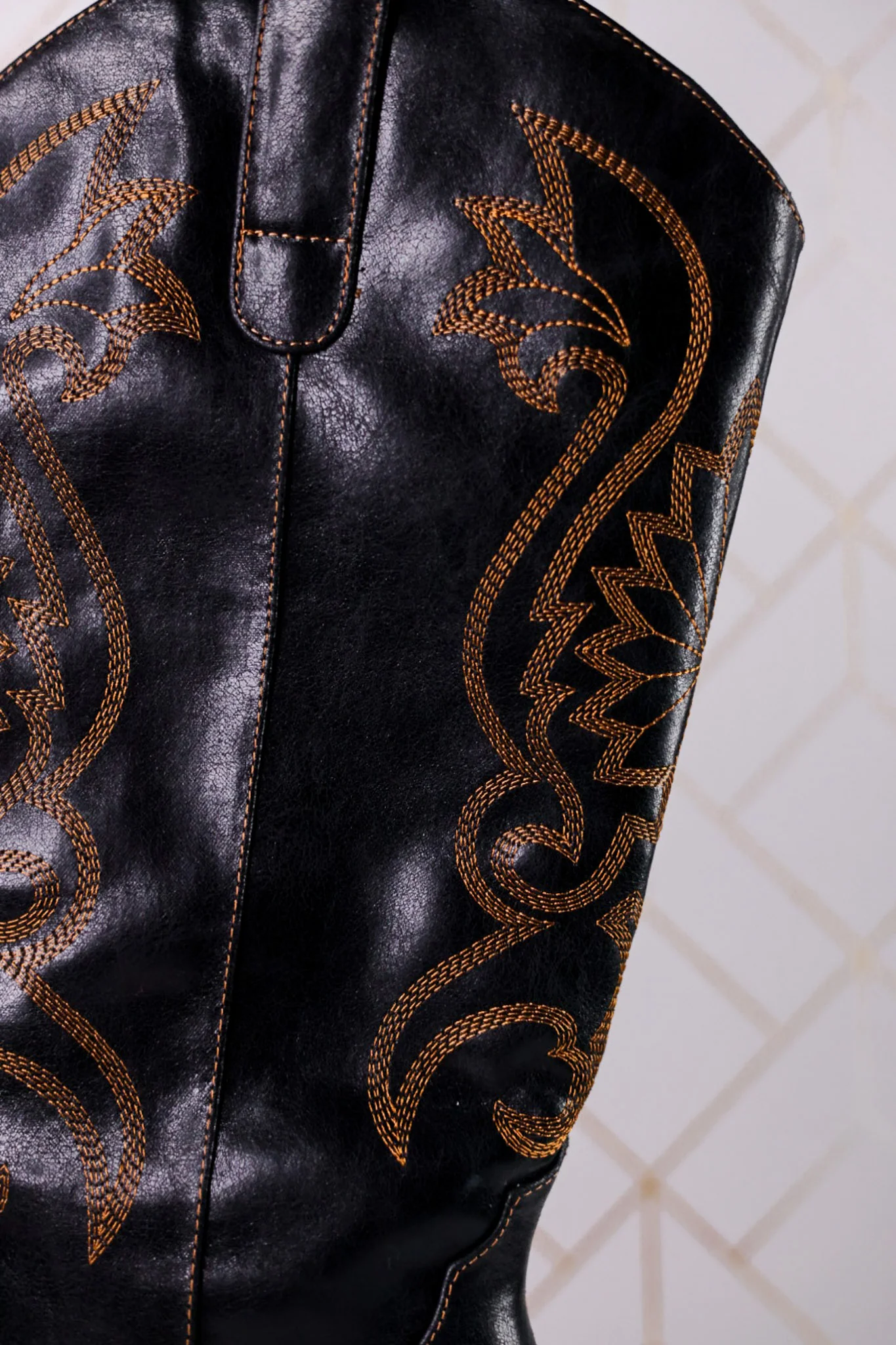 Just In Case Black Cowboy Boots FINAL SALE - Image 5