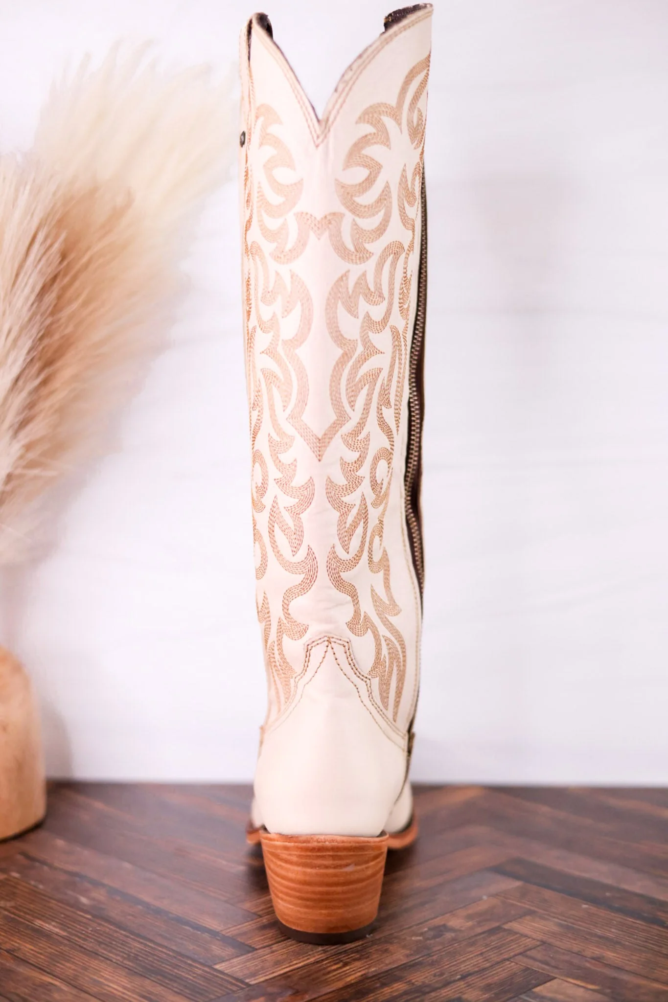 Liberty Black Aretha Bone Wide Calf Boots - Image 7