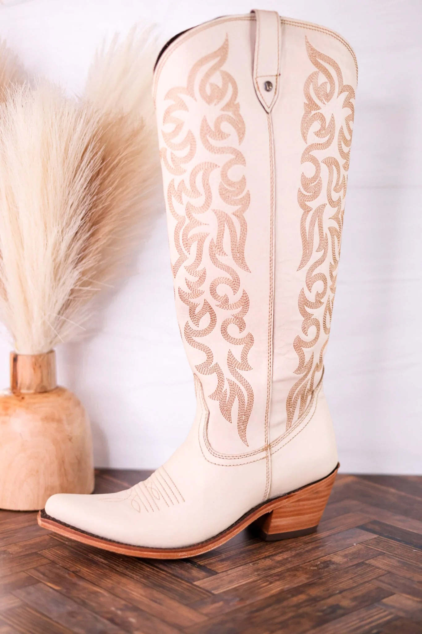 Liberty Black Aretha Bone Wide Calf Boots - Image 9
