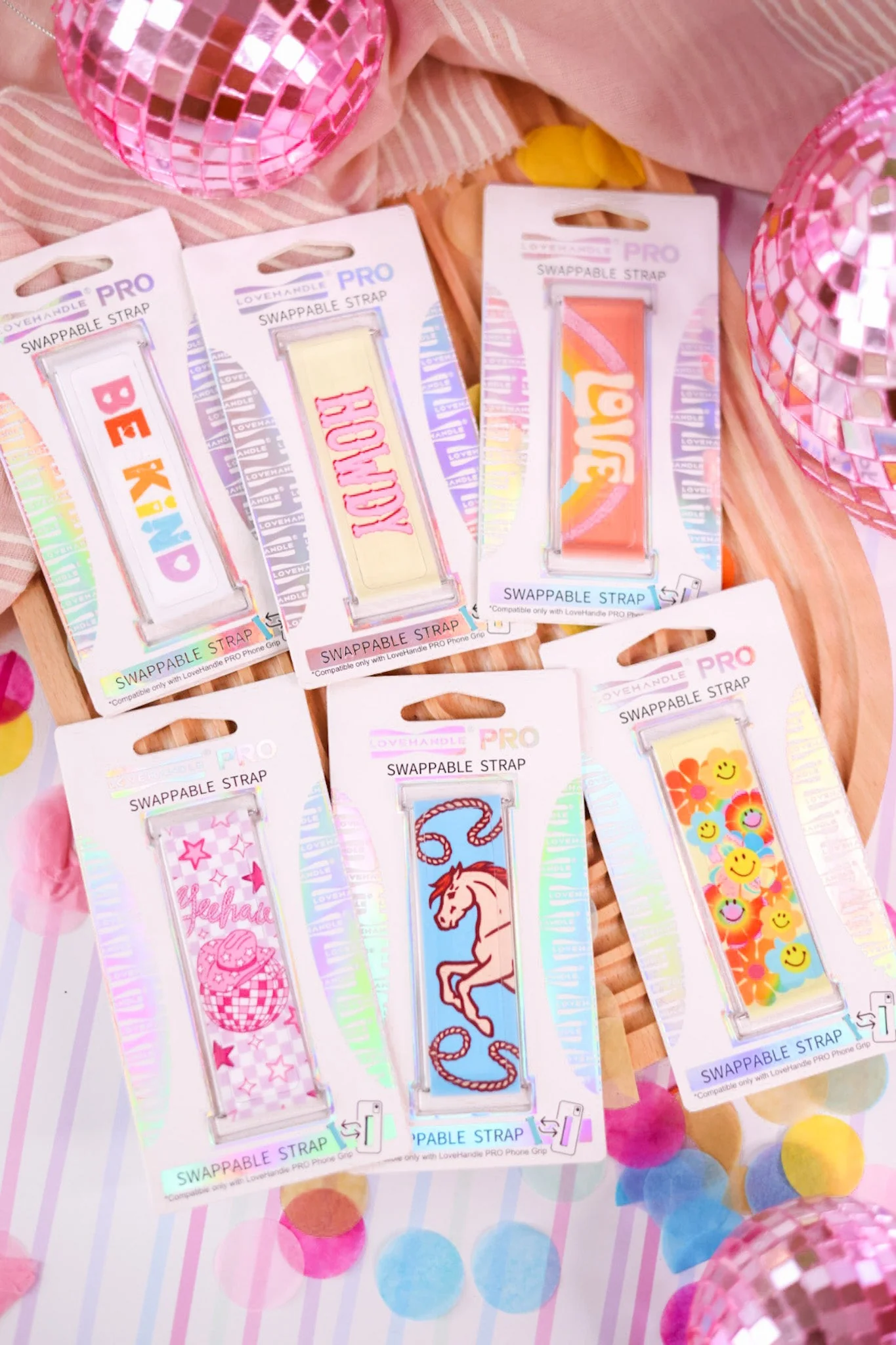 LoveHandle PRO Fun Prints Swappable Straps (6 Variants)