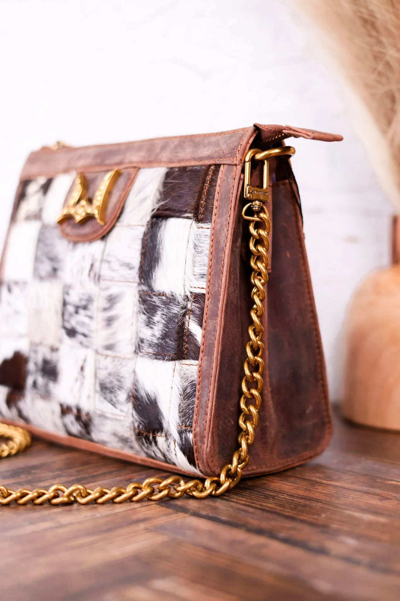 Loyal West Scrappy Shoulder Bag with Chain Strap - Image 11
