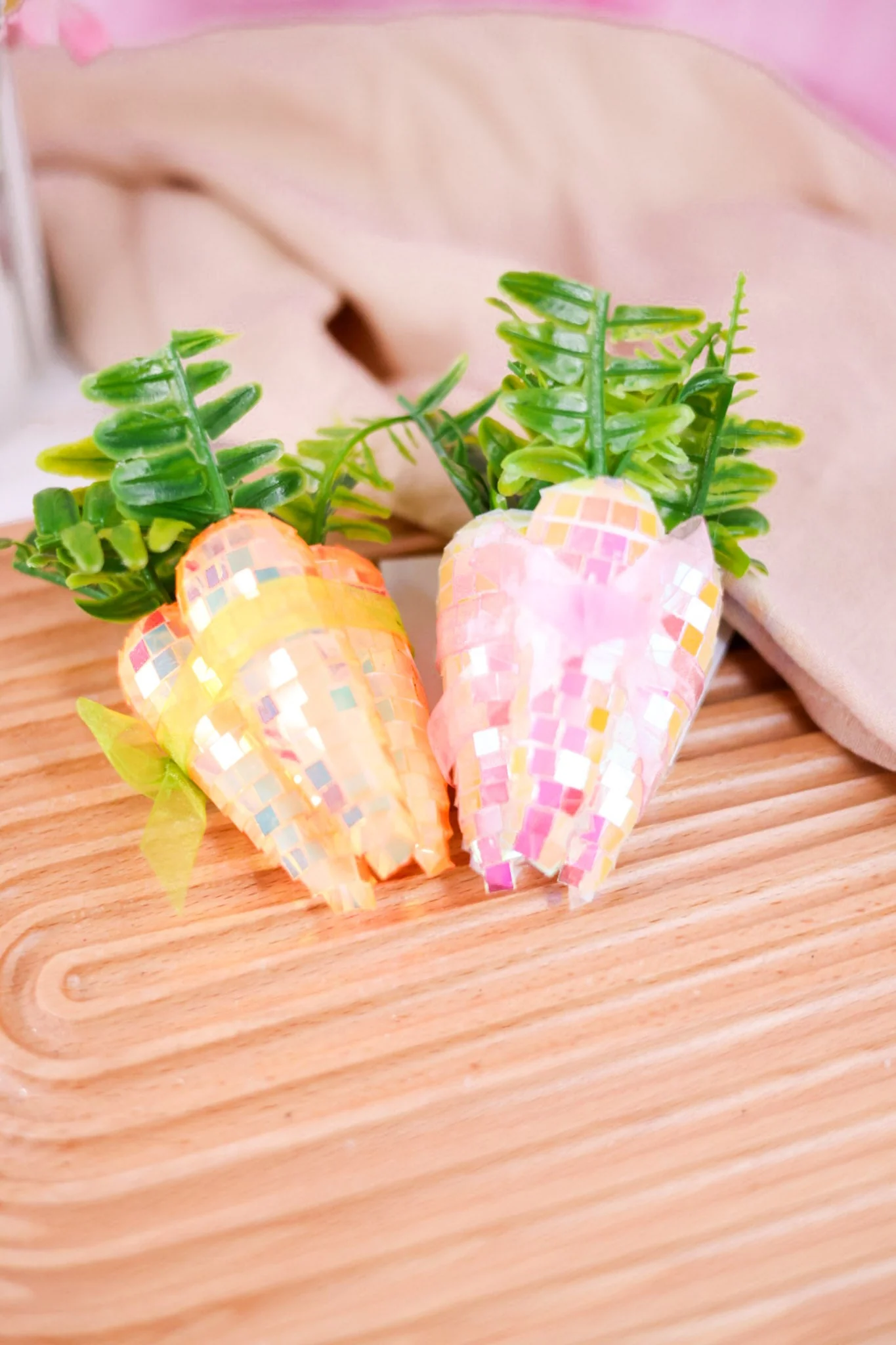 Metallic Easter Carrot Bundles (2 Colors) FINAL SALE