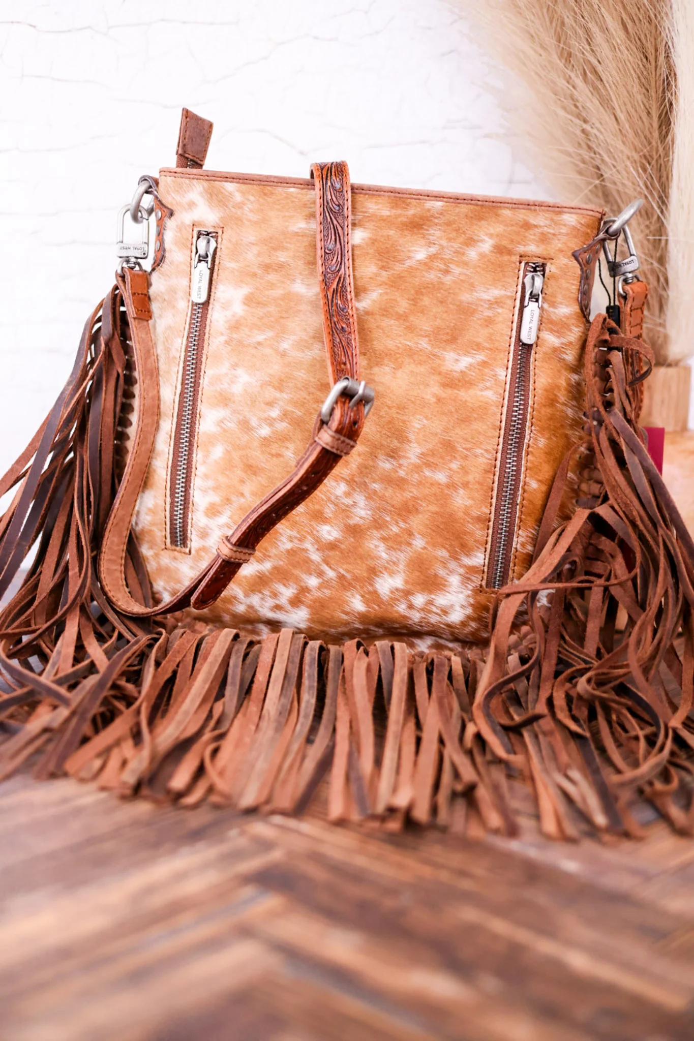 Mojave Tassel Bag with Turquoise Accents FINAL SALE - Image 3