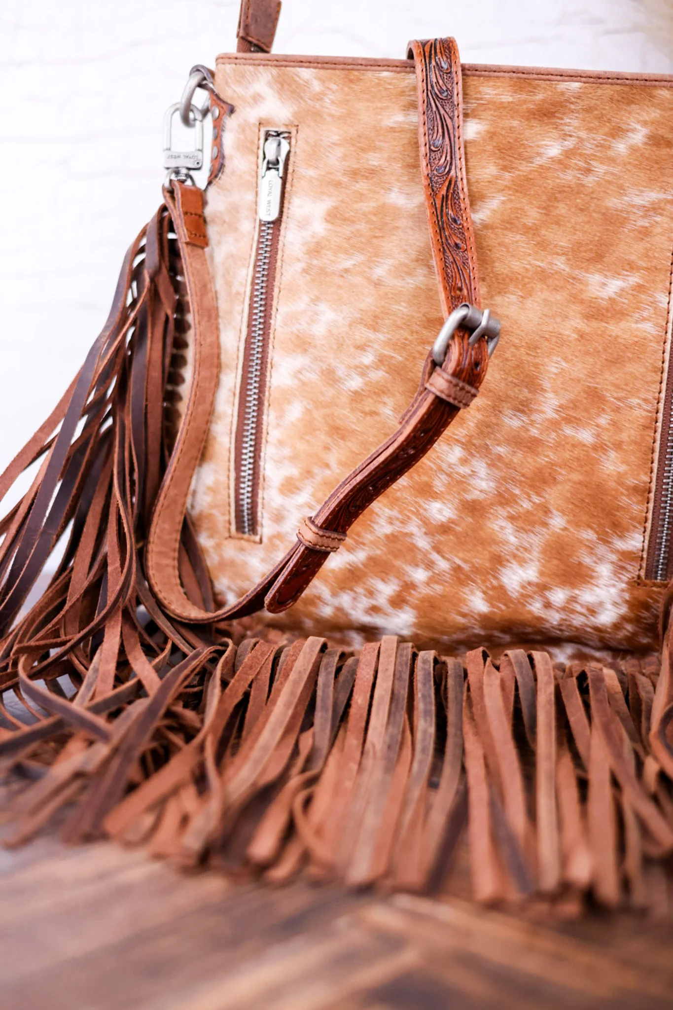 Mojave Tassel Bag with Turquoise Accents FINAL SALE - Image 8