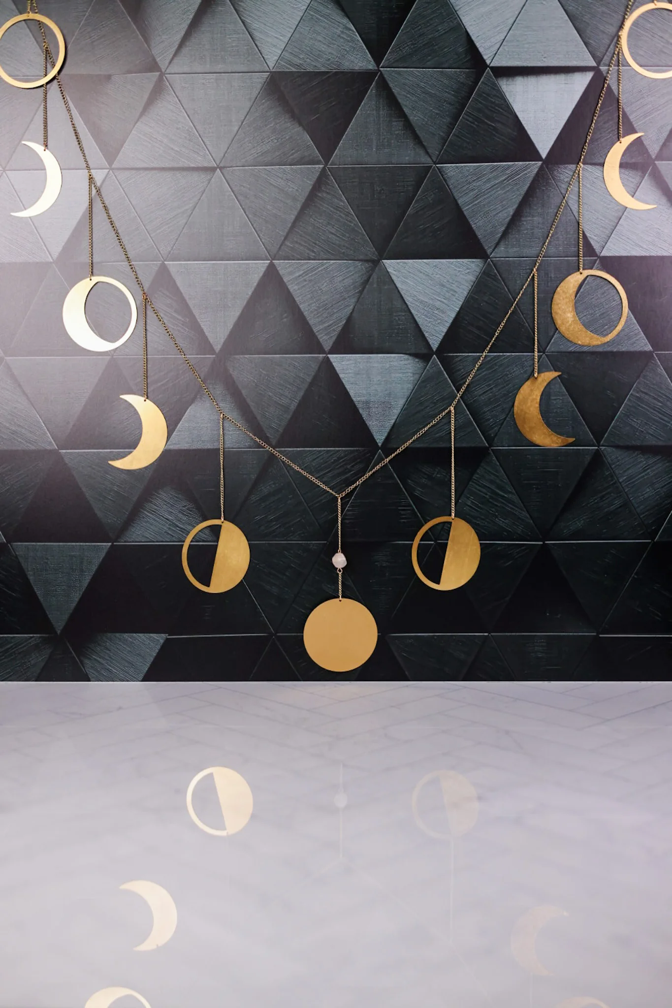 Moon Phase Hanging Garland FINAL SALE - Image 3