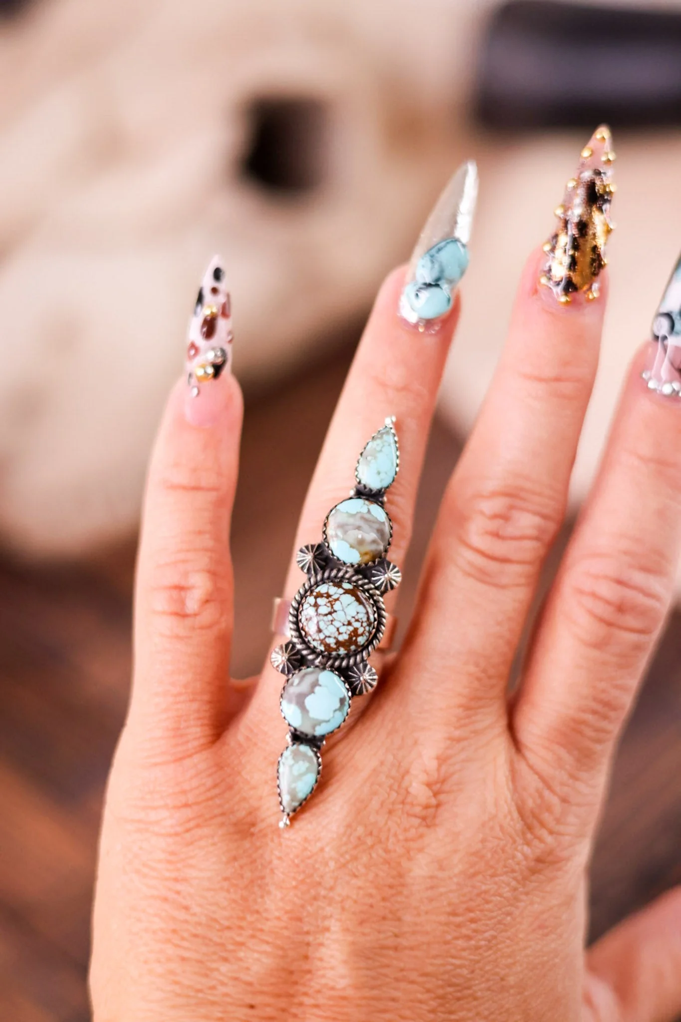Multi Mine Turquoise Rings (4 Styles) - Image 5