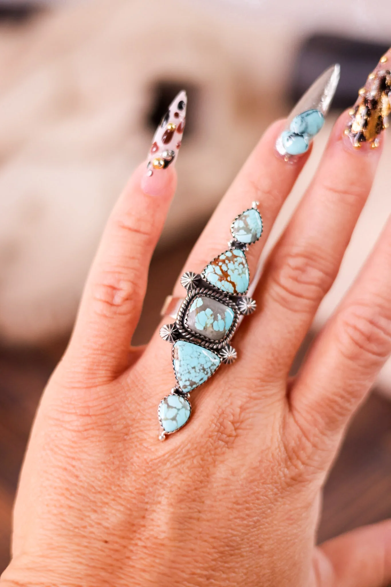Multi Mine Turquoise Rings (4 Styles) - Image 9