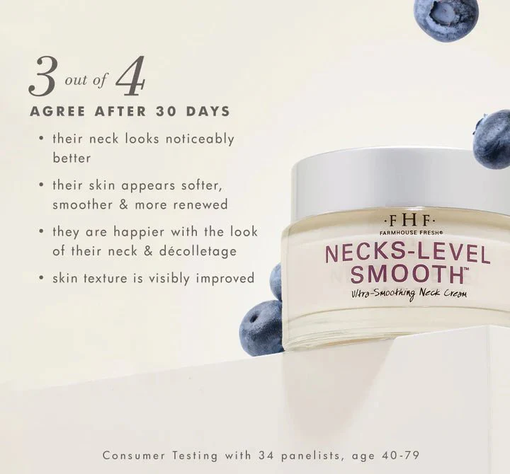Necks-Level Smooth Ultra Smoothing Triple Effect Neck Cream - Image 3