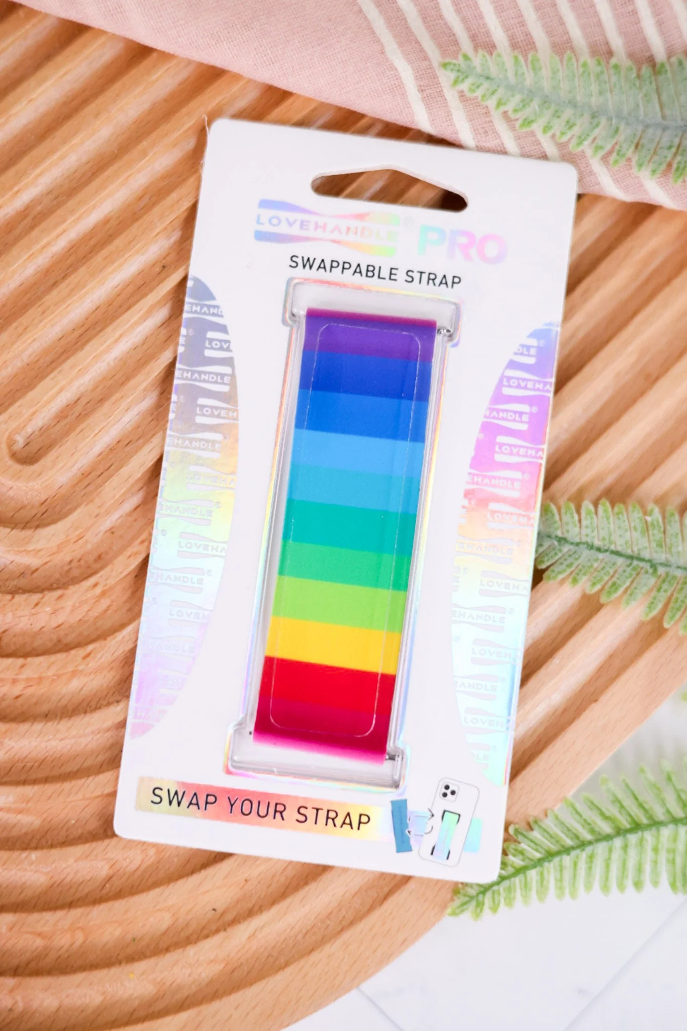 Neon Rainbow Lovehandle Pro Swappable Strap - Image 2