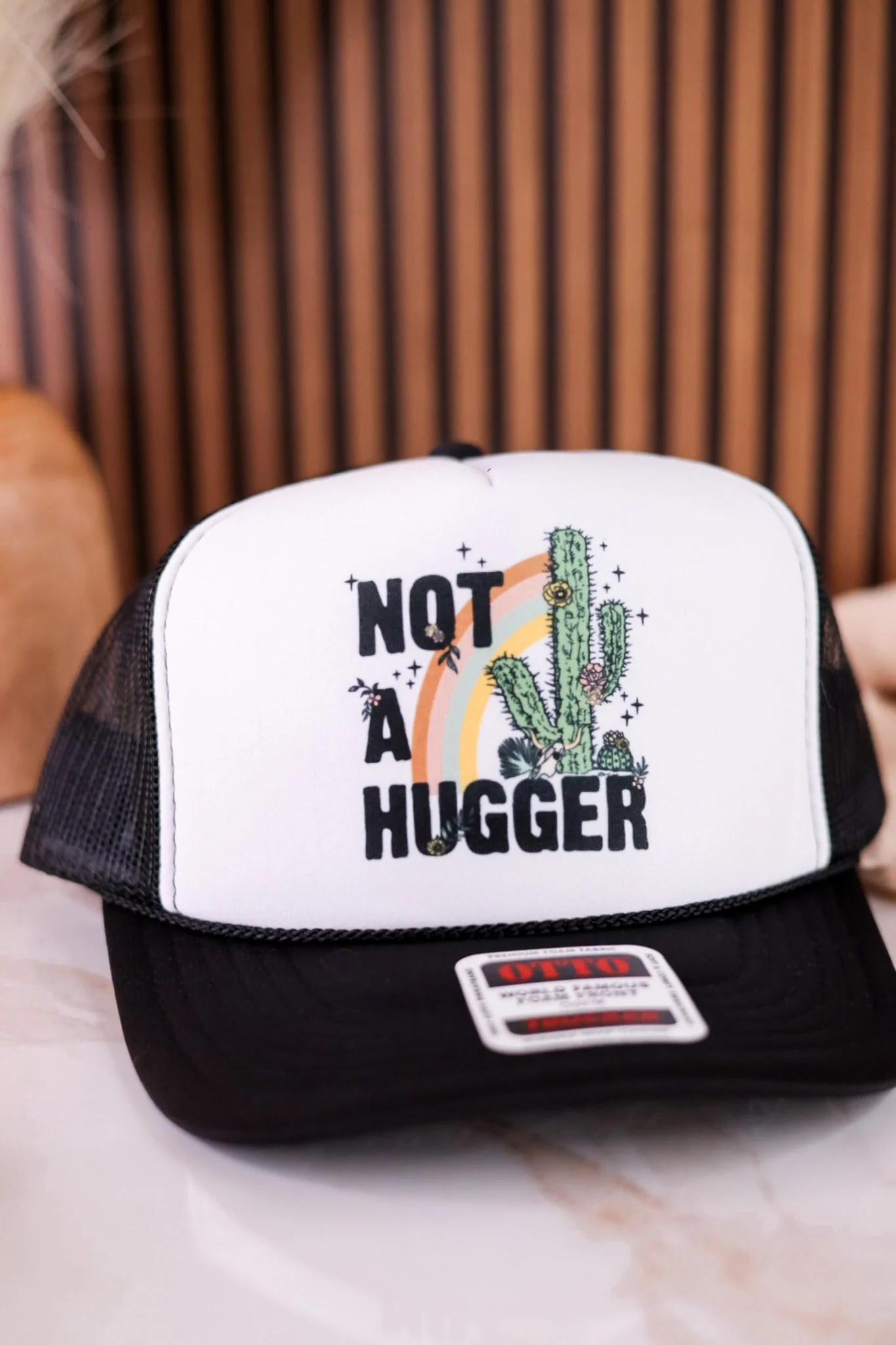 Not A Hugger Trucker Hat