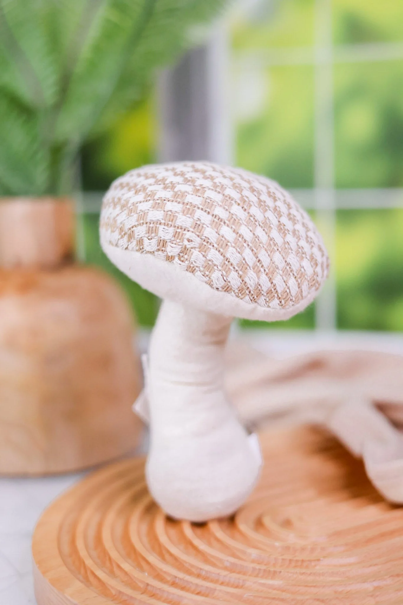 Plush Mushroom Sitters (2 Styles) FINAL SALE - Image 3