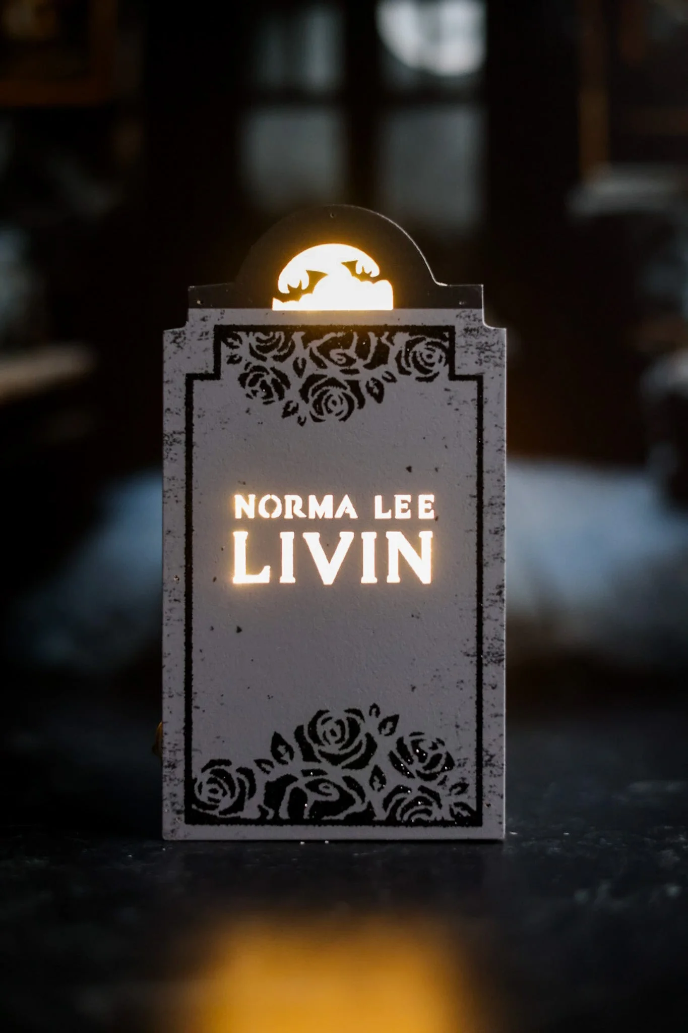 Spooky Ligh-Up Reversable Table Top Decor (2 Styles) FINAL SALE - Image 7
