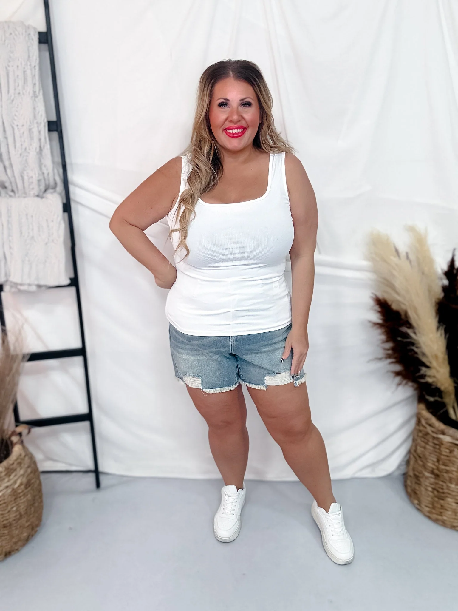 Textured Ribbed Solid Tank Tops (8 Colors) FINAL SALE - Image 3