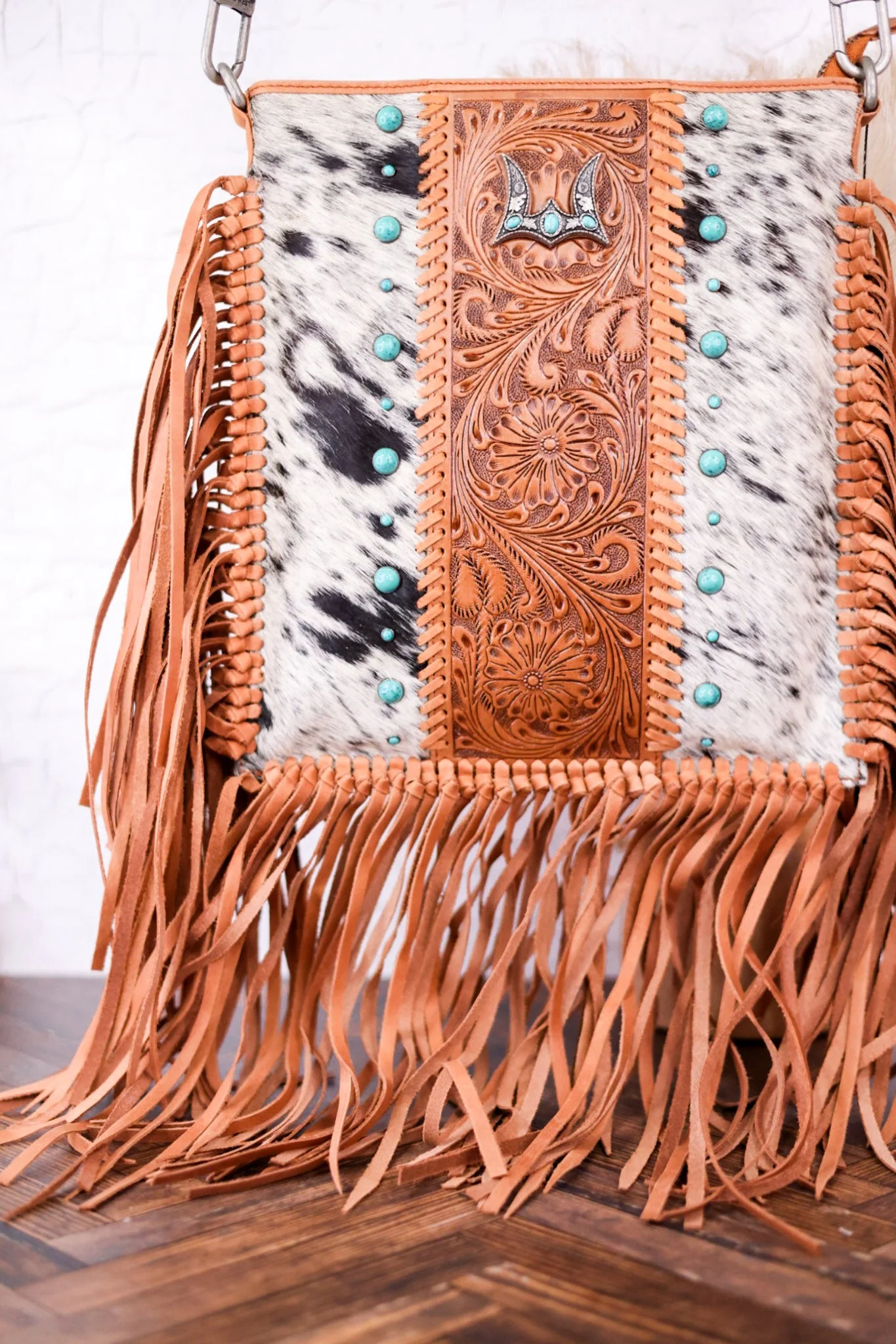 Tucson Cowhide Tassel Bag FINAL SALE - Image 4