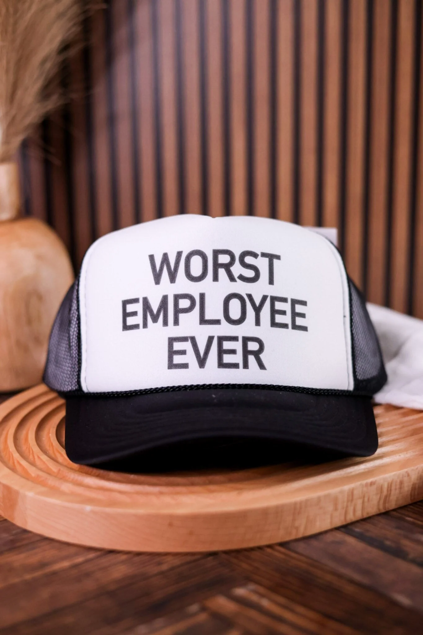 Worst Employee Ever Trucker Hat